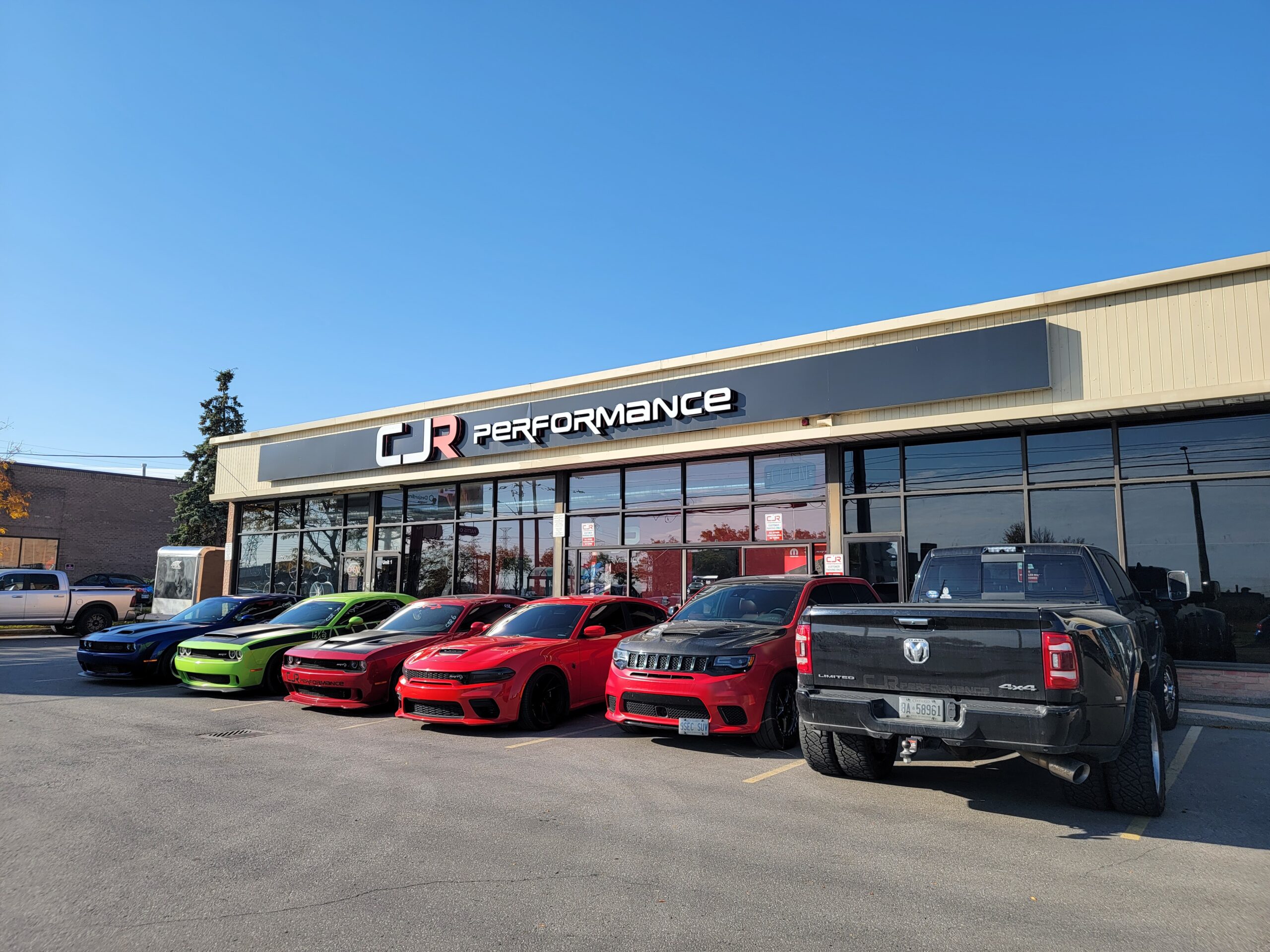 CJR Performance shop lineup